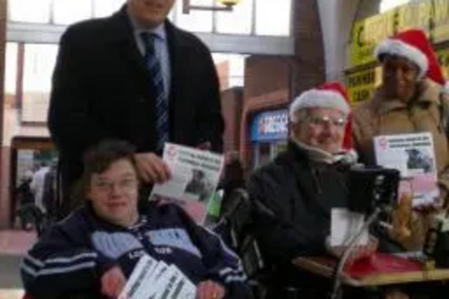 Paul supports the Aspire Christmas Access Campaign