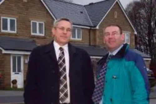 Steve Sharp and Paul Holmes MP are fighting for more affordable housing