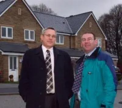 Steve Sharp and Paul Holmes MP are fighting for more affordable housing