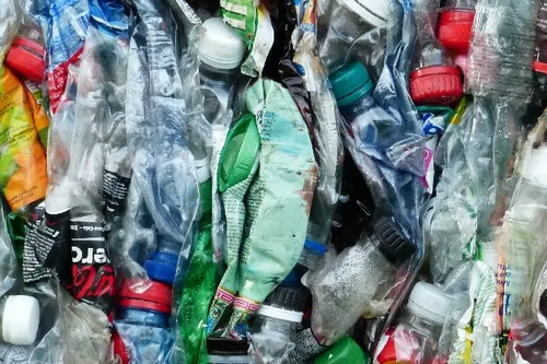 plastic bottles