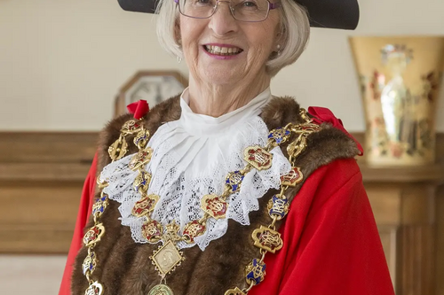 Cllr Glenys Falconer,  Mayor of Chesterfield