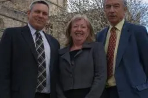 Bill Newton Dunn MEP, Cllr Denise Hawksworth and Paul Holmes MP working for a Stronger Britain!