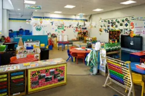 Primary school classroom